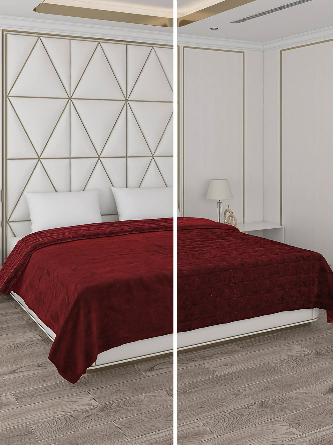 Self Design Double Bed 850 GSM Blanket Orion 2 Ply (Weight 4.5 kg) - Image 2