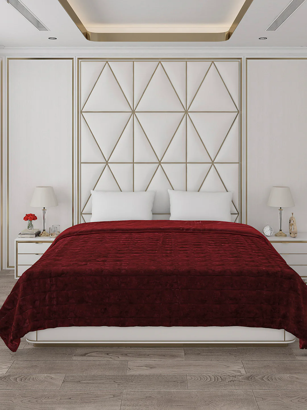 Self Design Double Bed 850 GSM Blanket Orion 2 Ply (Weight 4.5 kg) - Image 3