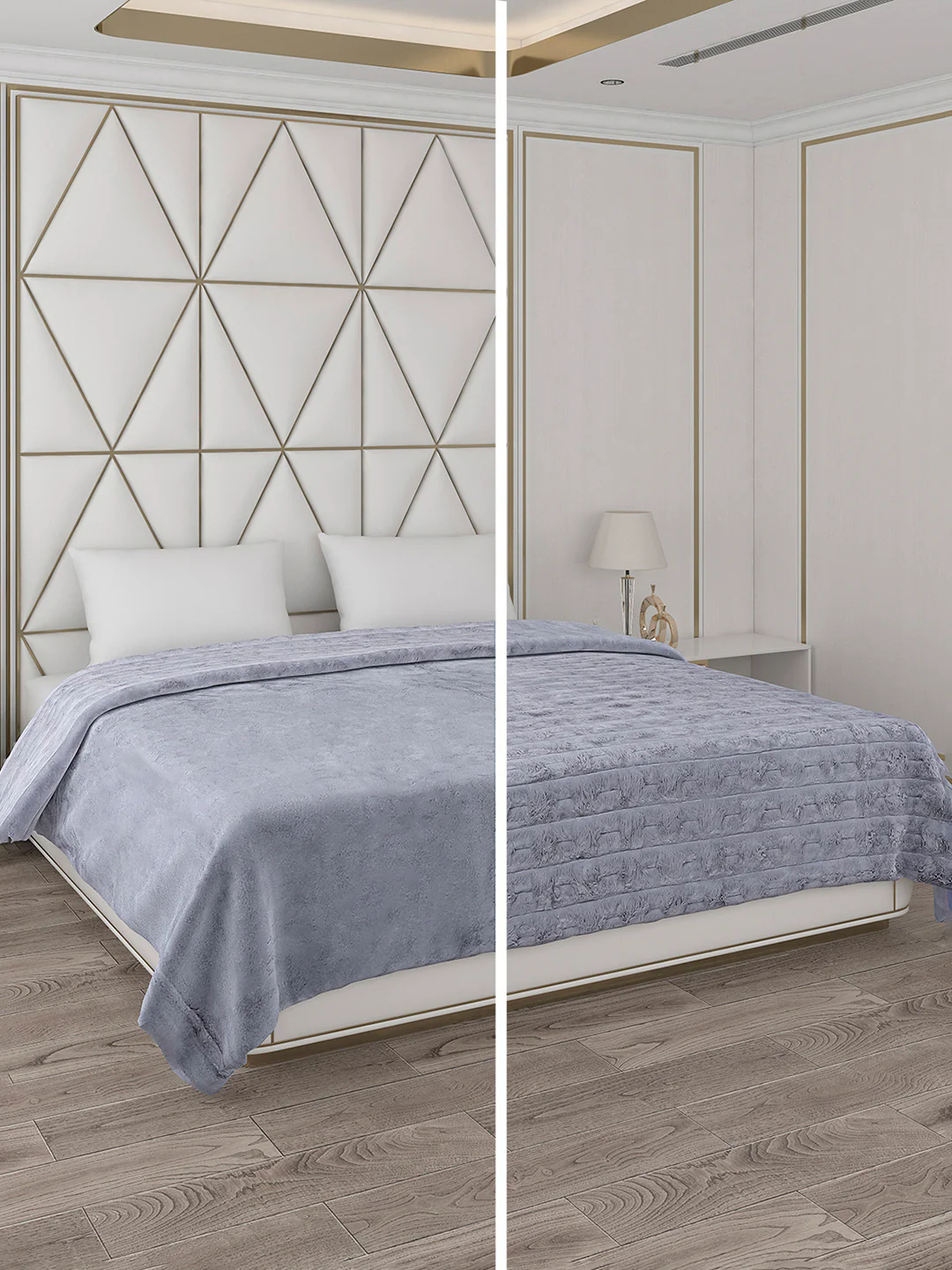 Self Design Double Bed 850 GSM Blanket Orion 2 Ply (Weight 4.5 kg) - Image 2