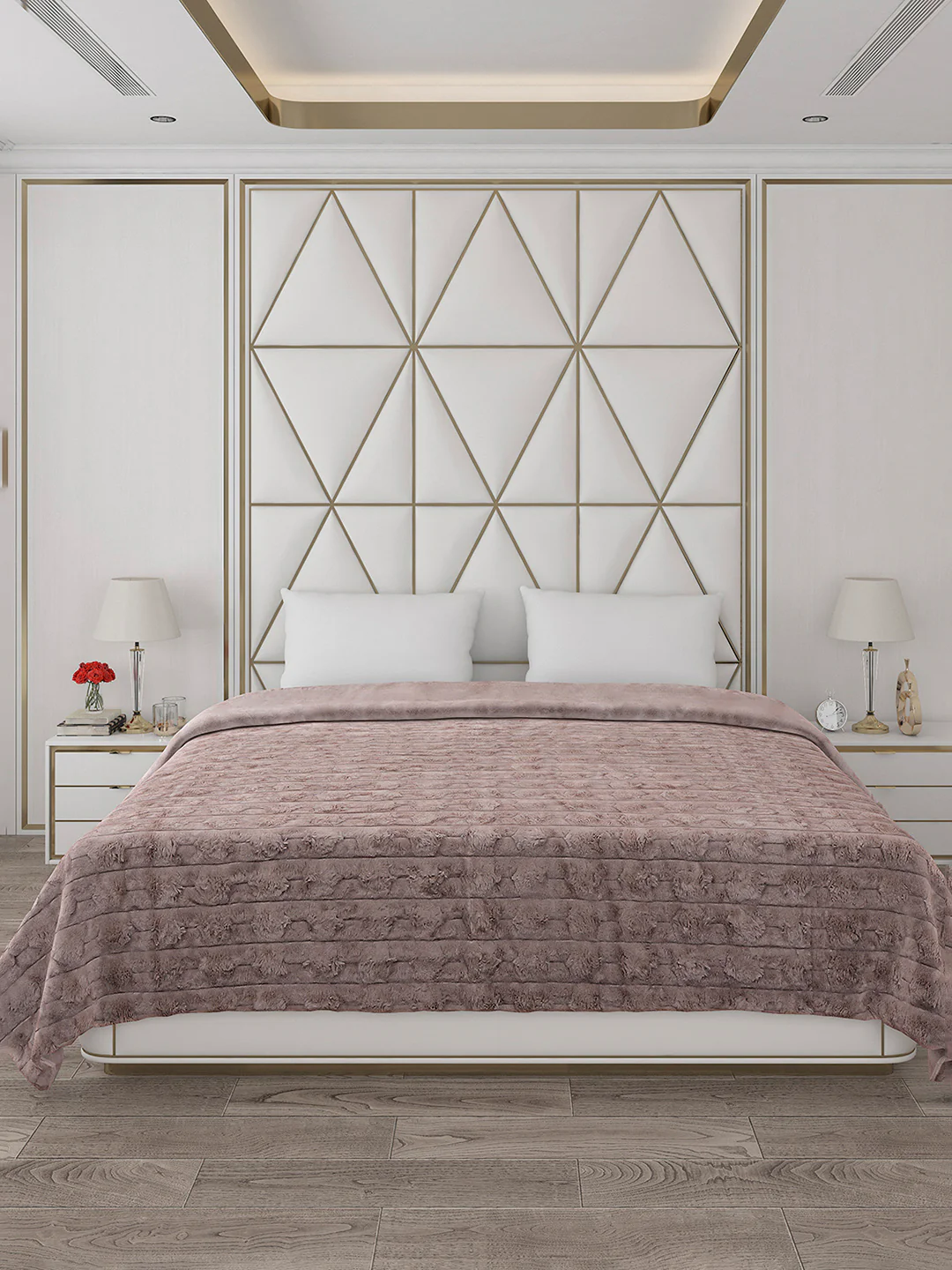Self Design Double Bed 850 GSM Blanket Orion 2 Ply (Weight 4.5 kg) - Image 3