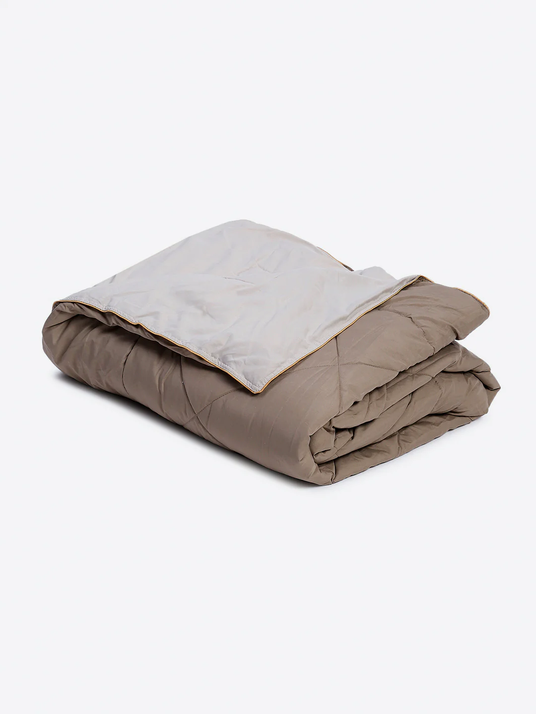 Solid Double Bed 3 Ply Comforter for AC Room - (Melange) - Image 10