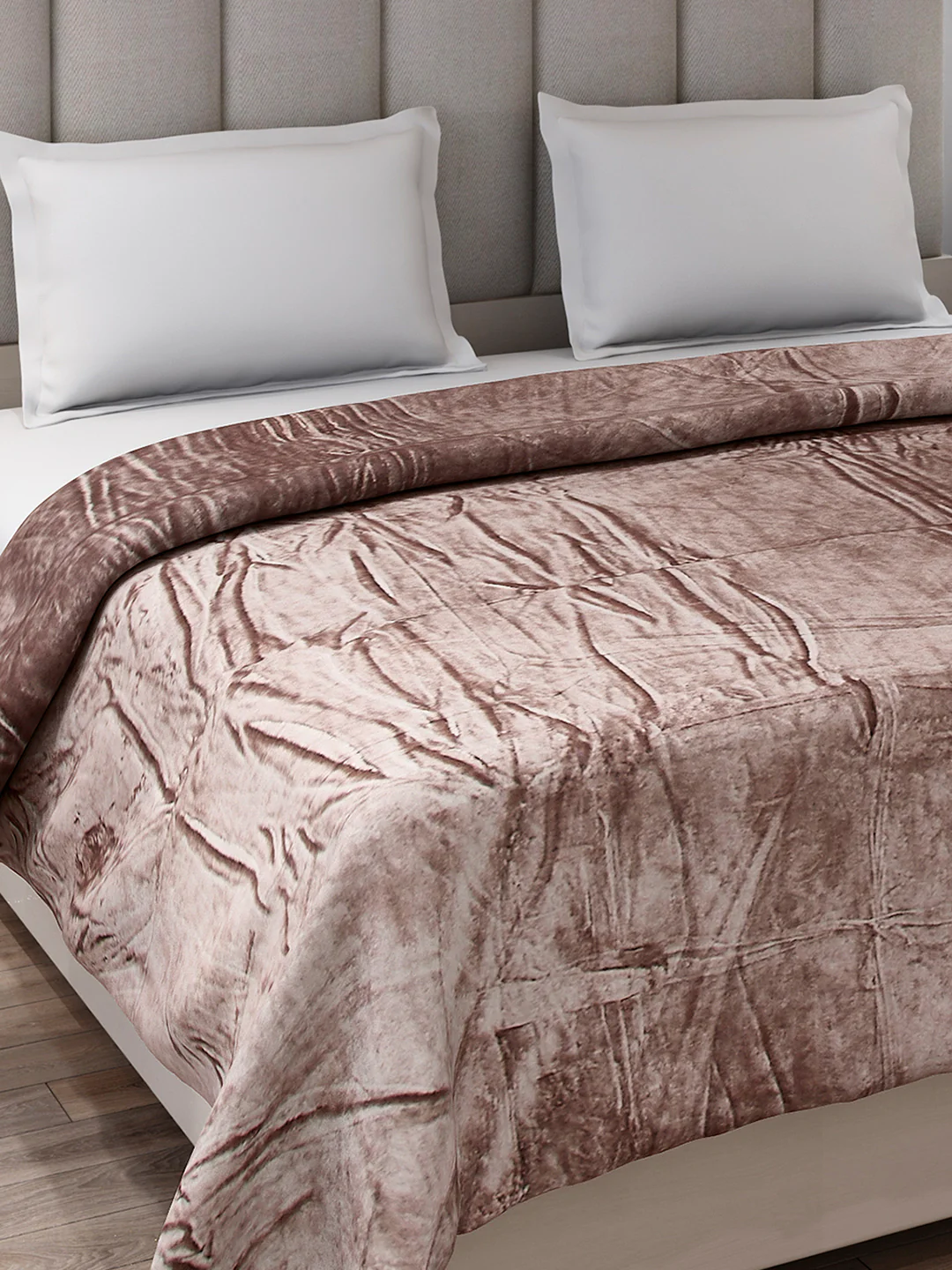 Solid Double Bed 300 GSM Blanket for AC Room - (Fusion) - Image 4