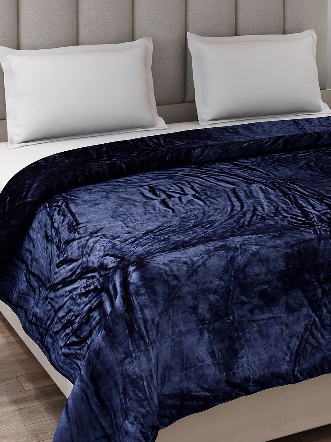 Solid Double Bed 300 GSM Blanket for AC Room - (Fusion) - Image 4