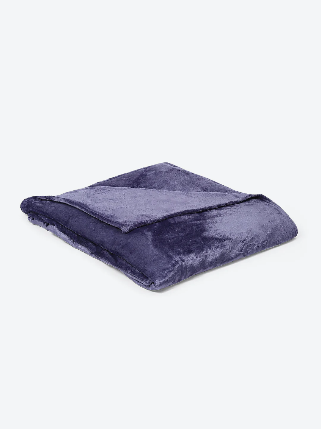 Solid 100% Polyester Double Bed Blanket for AC Room - Image 5
