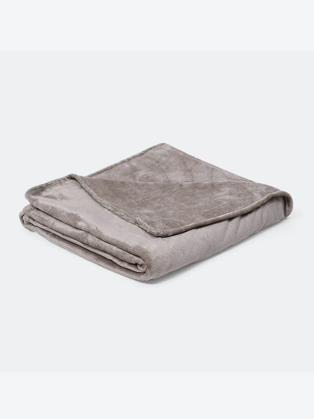 Solid 100% Polyester Double Bed Blanket for AC Room - Image 5