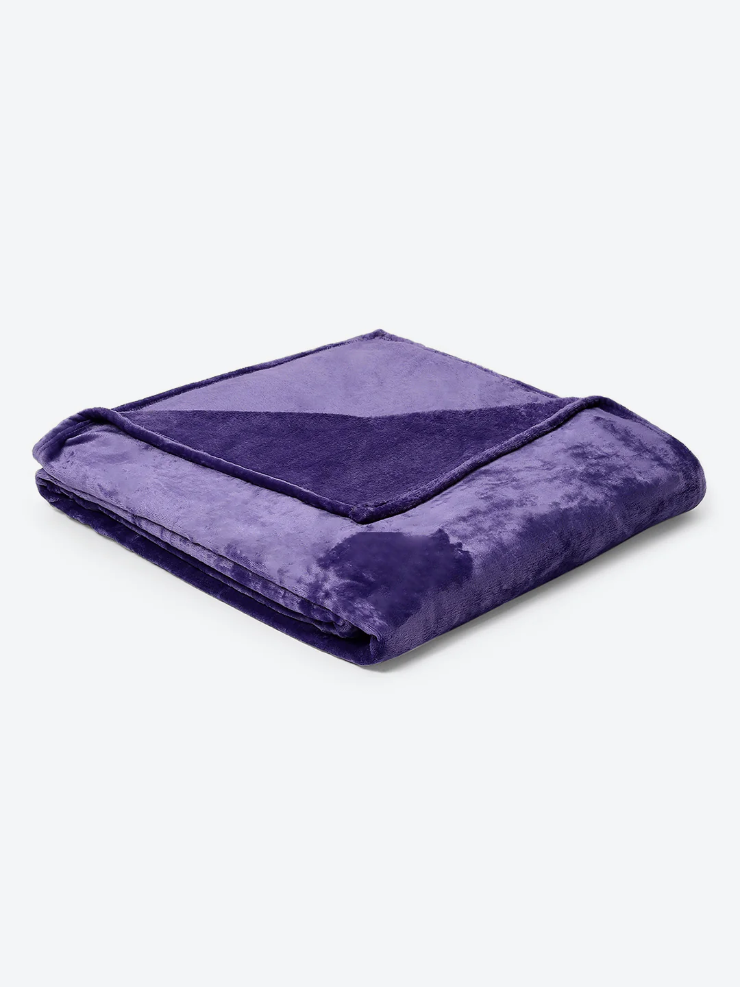 Solid 100% Polyester Double Bed Blanket for AC Room - Image 5