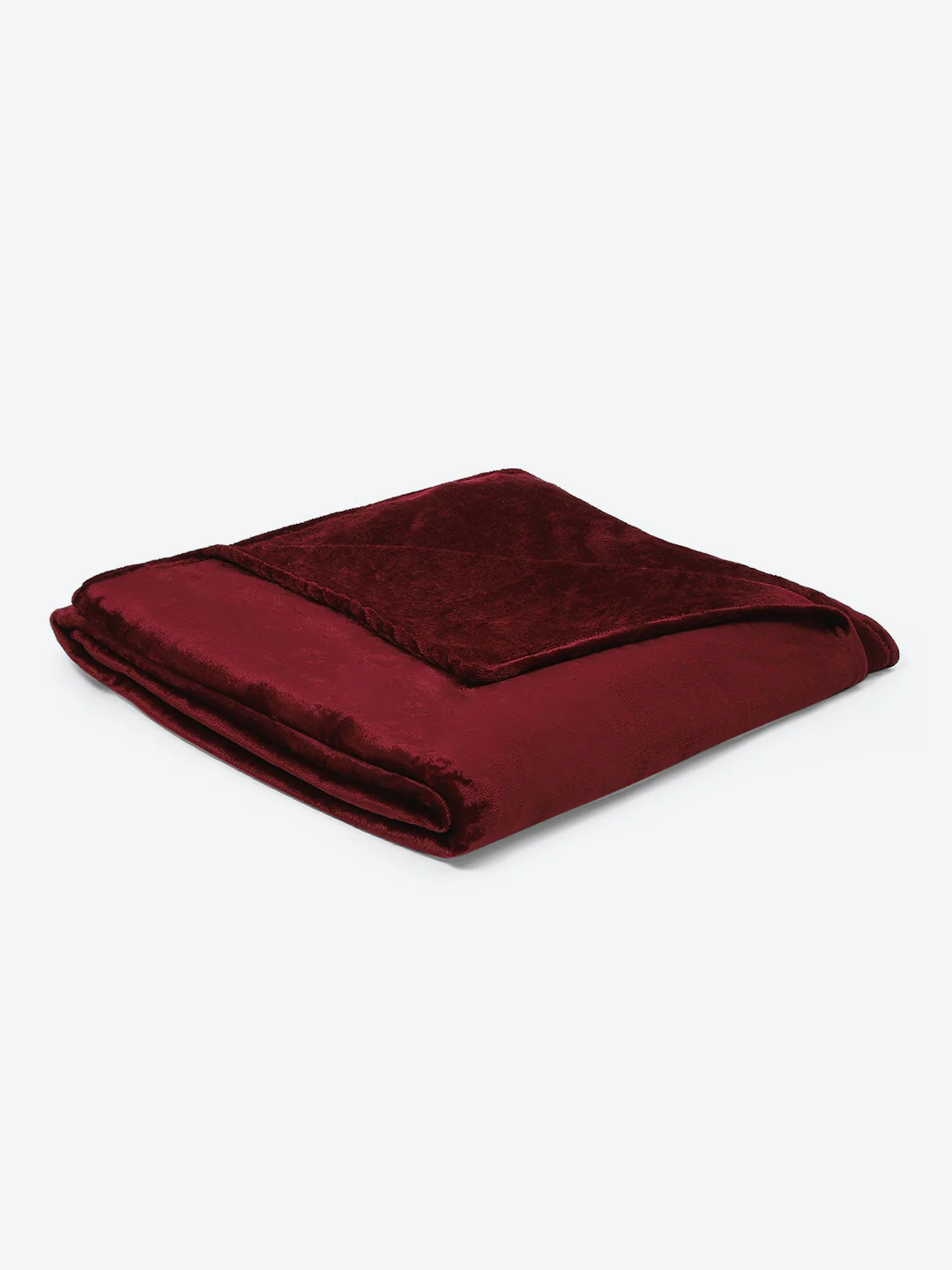 Solid 100% Polyester Double Bed Blanket for AC Room - Image 5