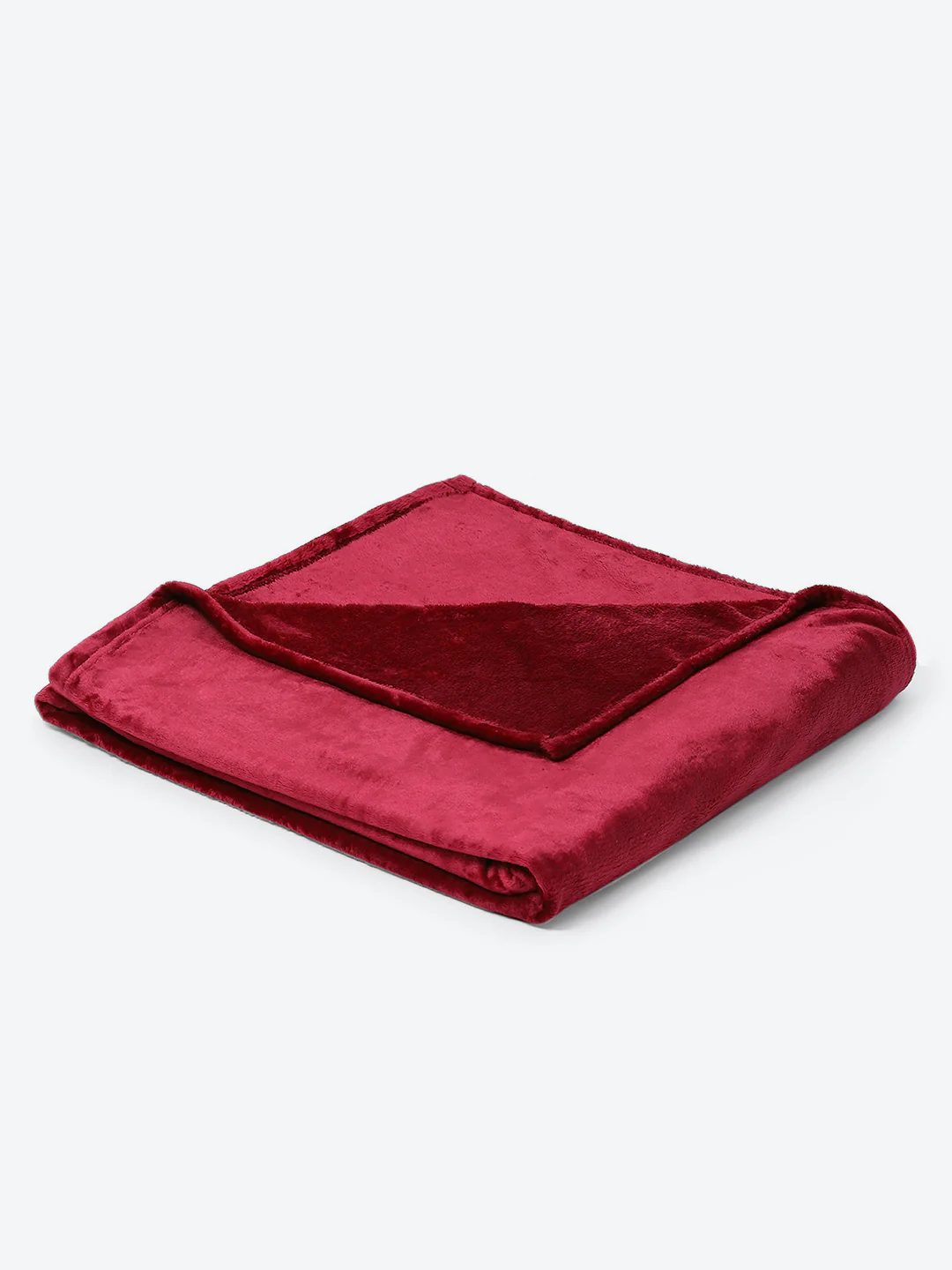 Solid 100% Polyester Single Bed Blanket for AC Room - Image 5