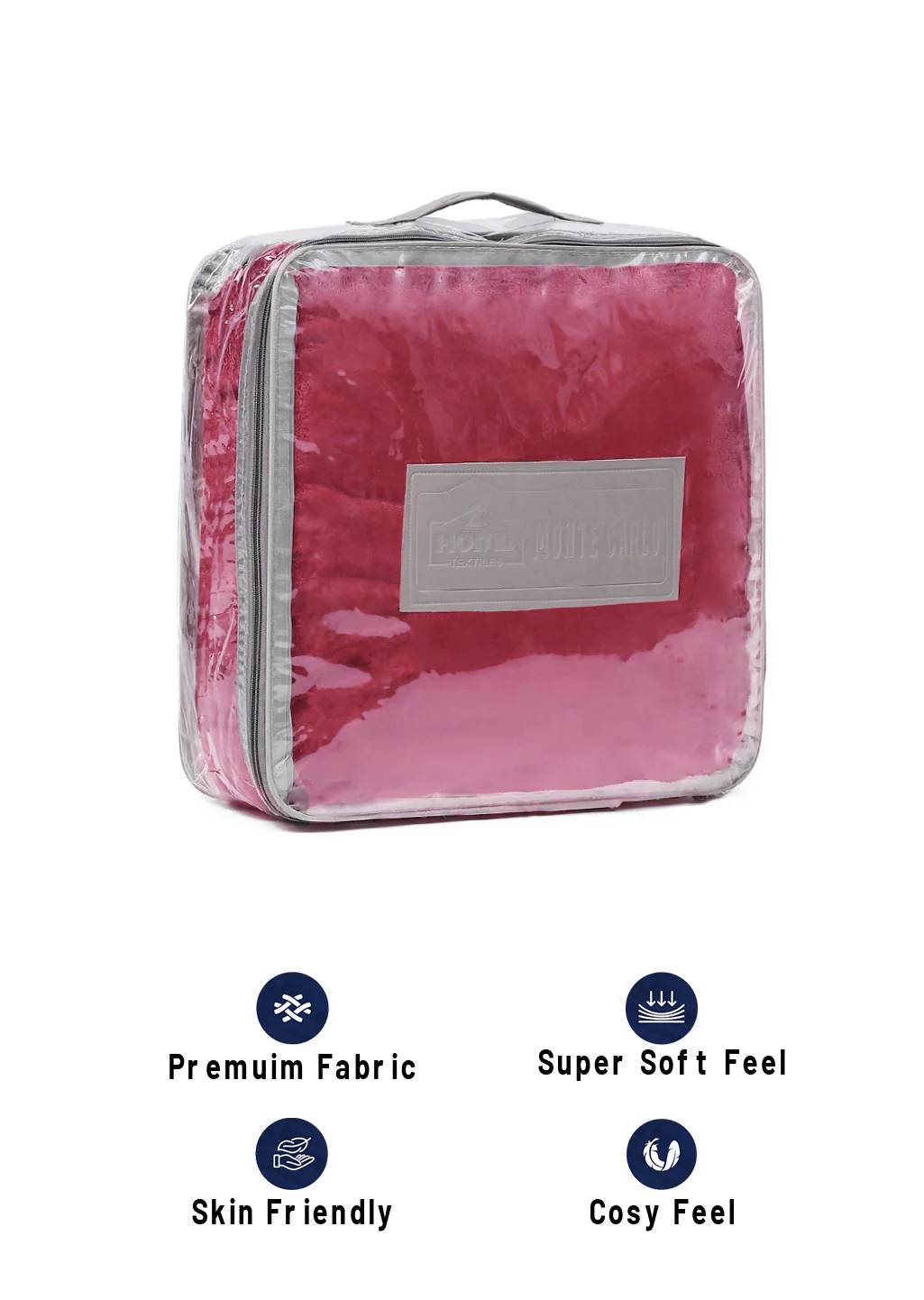 Solid 100% Polyester Single Bed Blanket for AC Room - Image 8