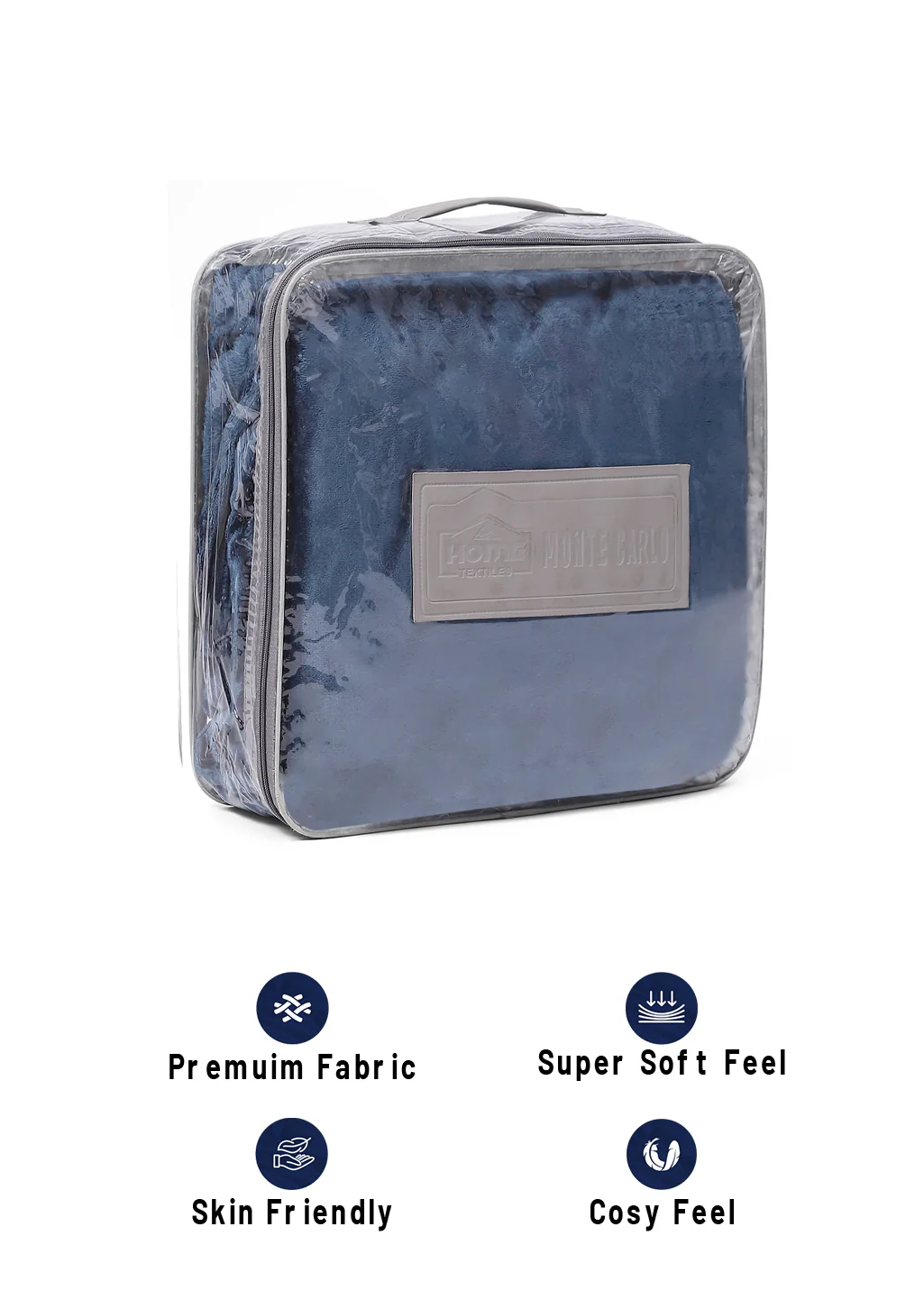 Solid 100% Polyester Single Bed Blanket for AC Room - Image 8