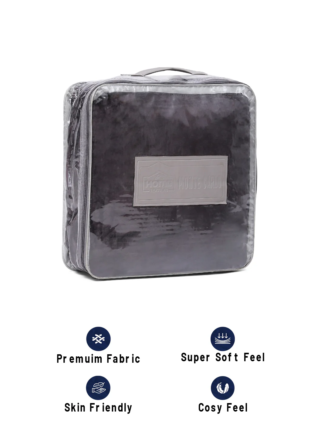 Solid 100% Polyester Single Bed Blanket for AC Room - Image 8