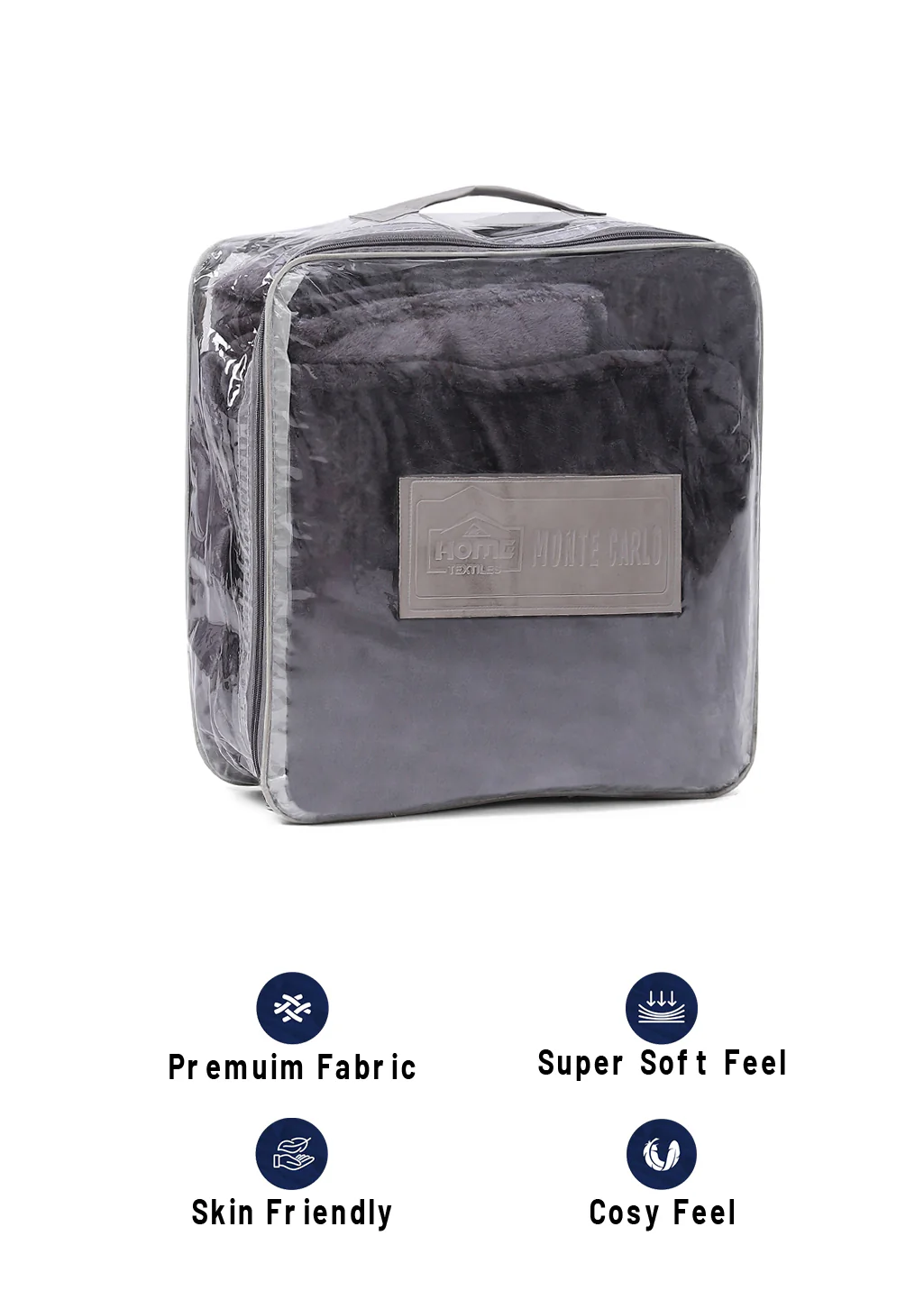 Solid 100% Polyester Single Bed Blanket for AC Room - Image 8