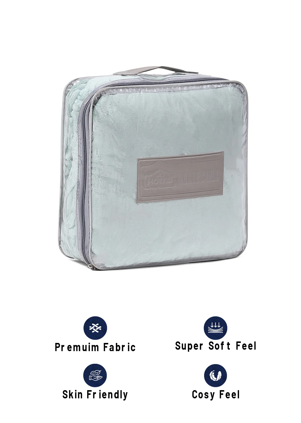 Solid 100% Polyester Single Bed Blanket for AC Room - Image 8
