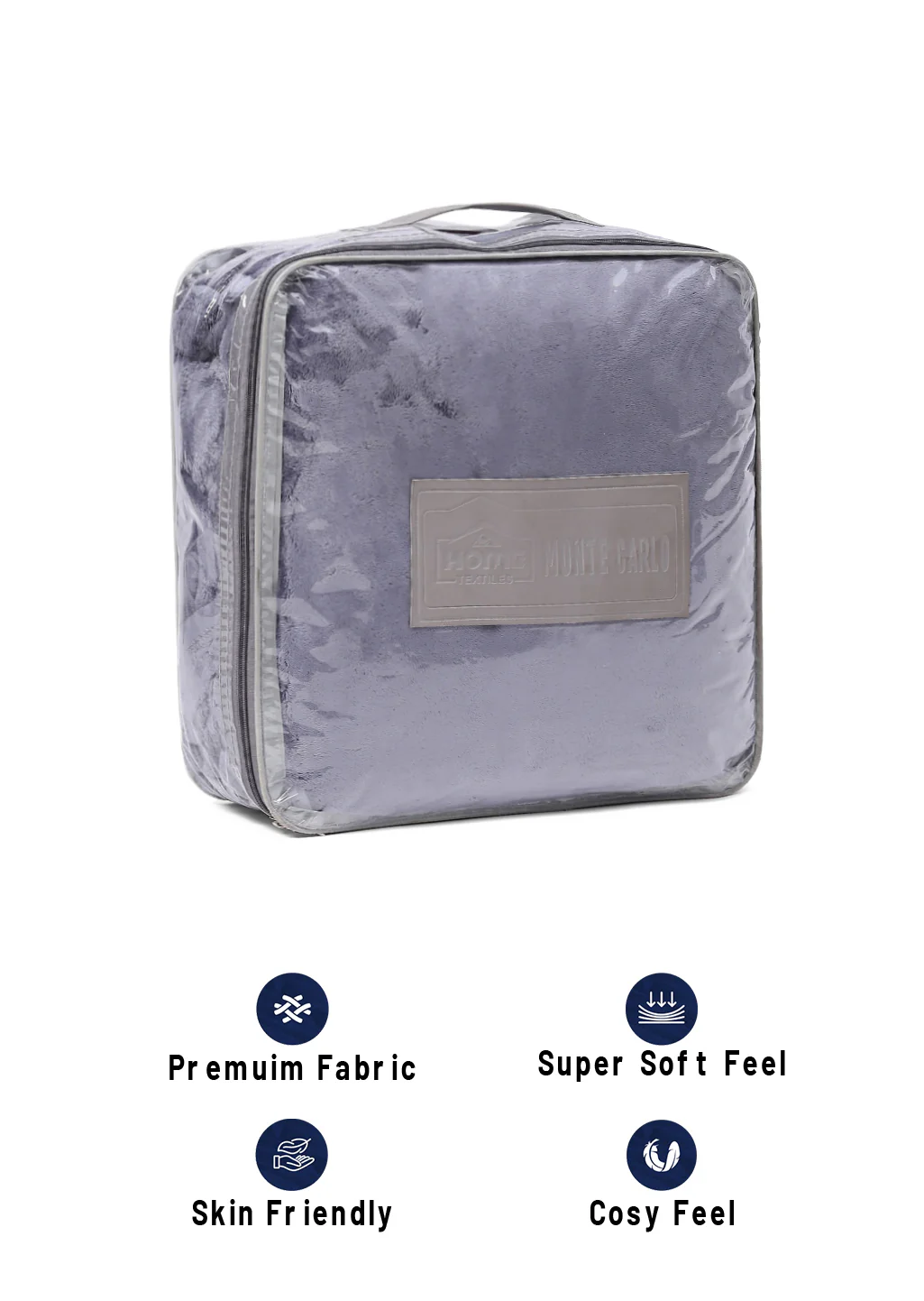 Solid 100% Polyester Single Bed Blanket for AC Room - Image 8