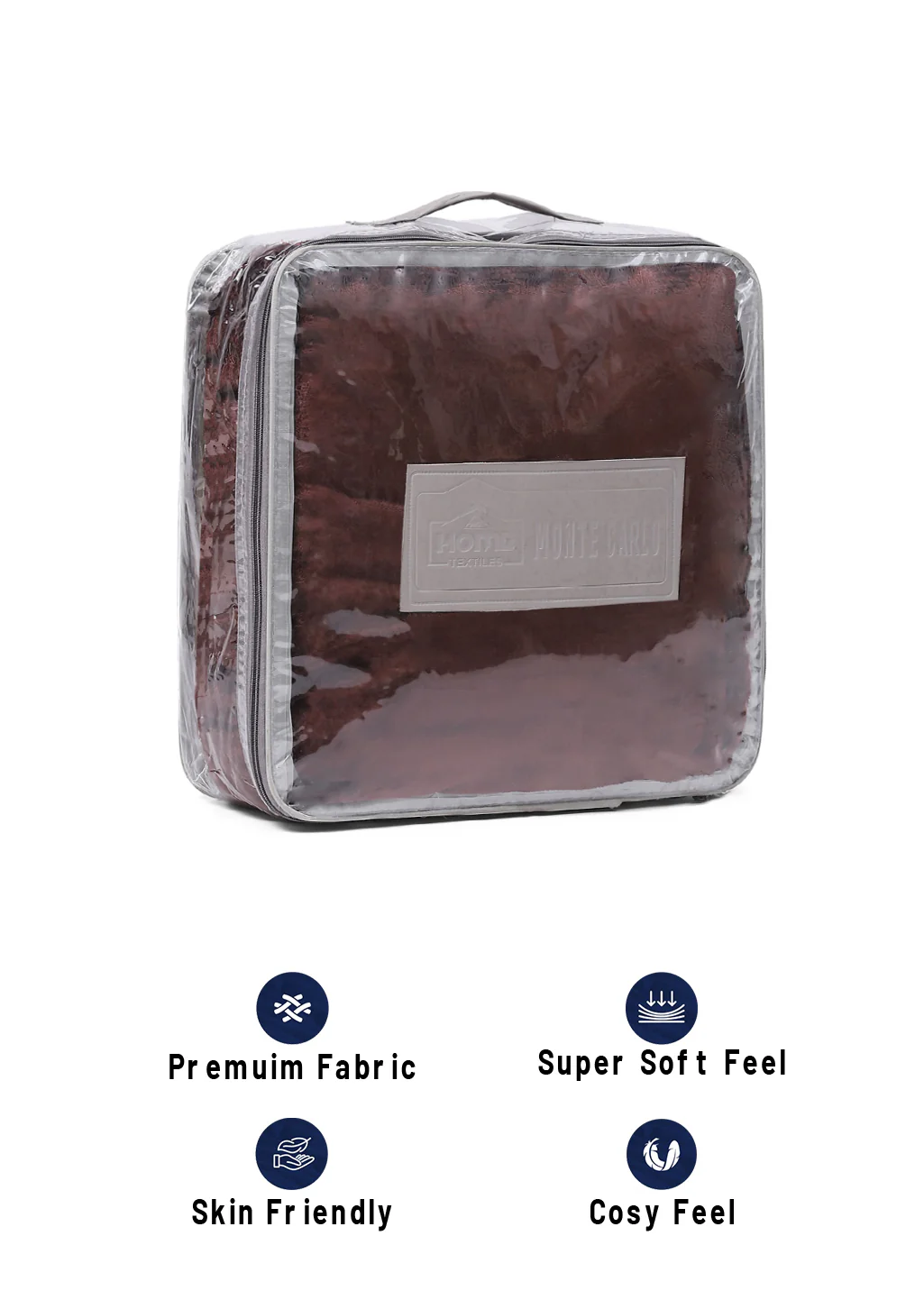 Solid 100% Polyester Single Bed Blanket for AC Room - Image 8