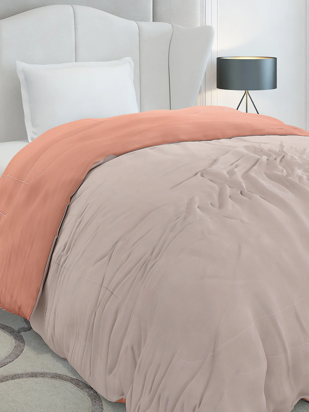 Solid Single Bed 110 GSM Comforter for AC Room - (Icefelgsb) - Image 6