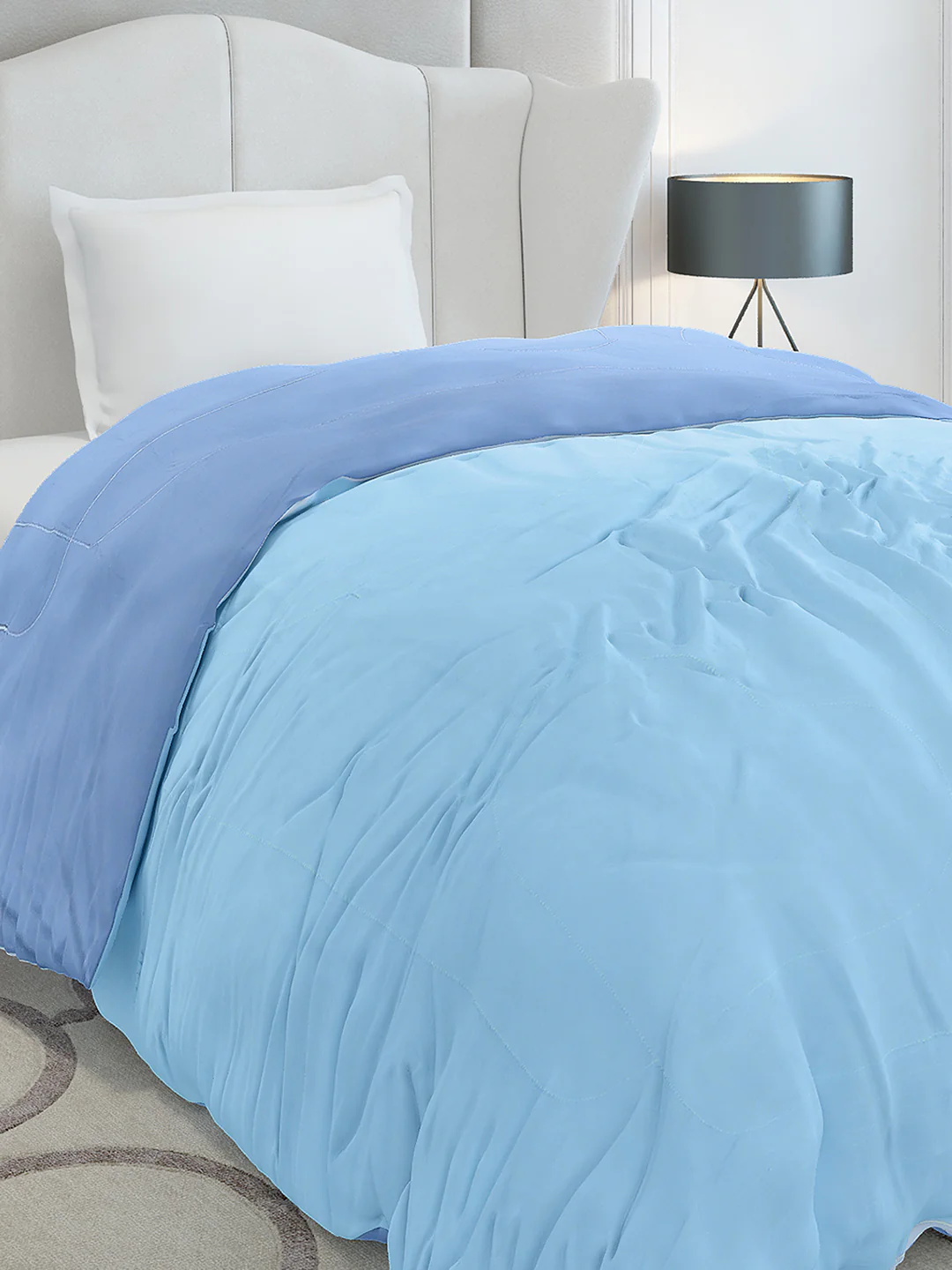 Solid Single Bed 110 GSM Comforter for AC Room - (Icefelgsb) - Image 6