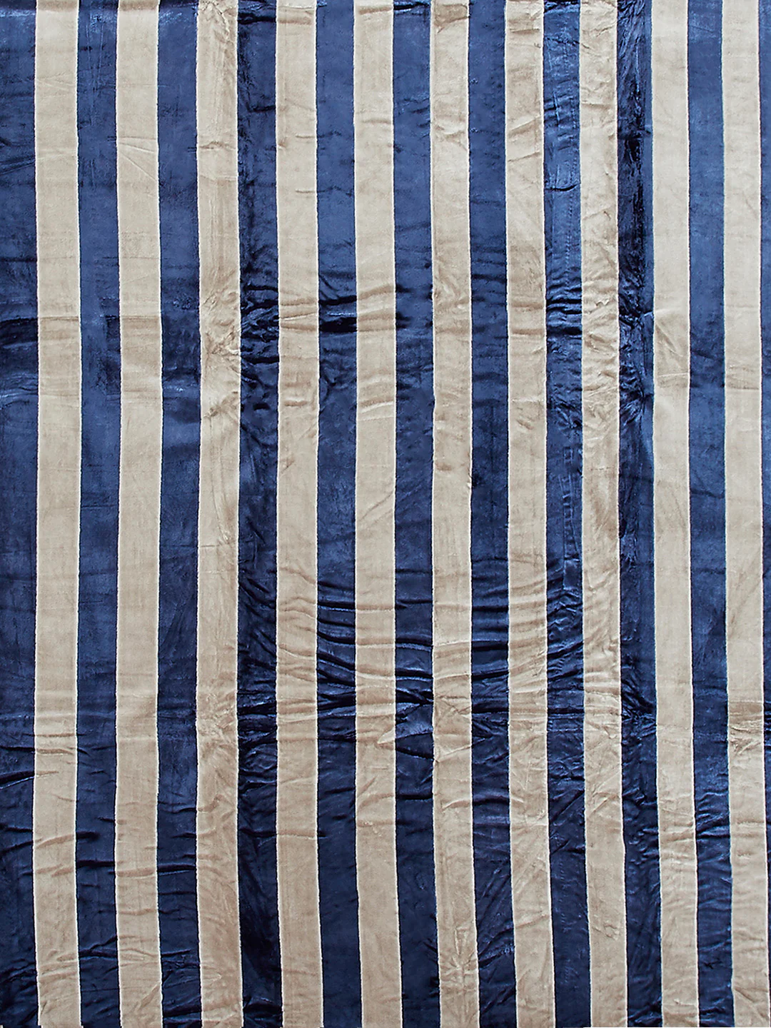 Striped Double Bed 300 GSM Blanket for AC Room - (Cosmos) - Image 5