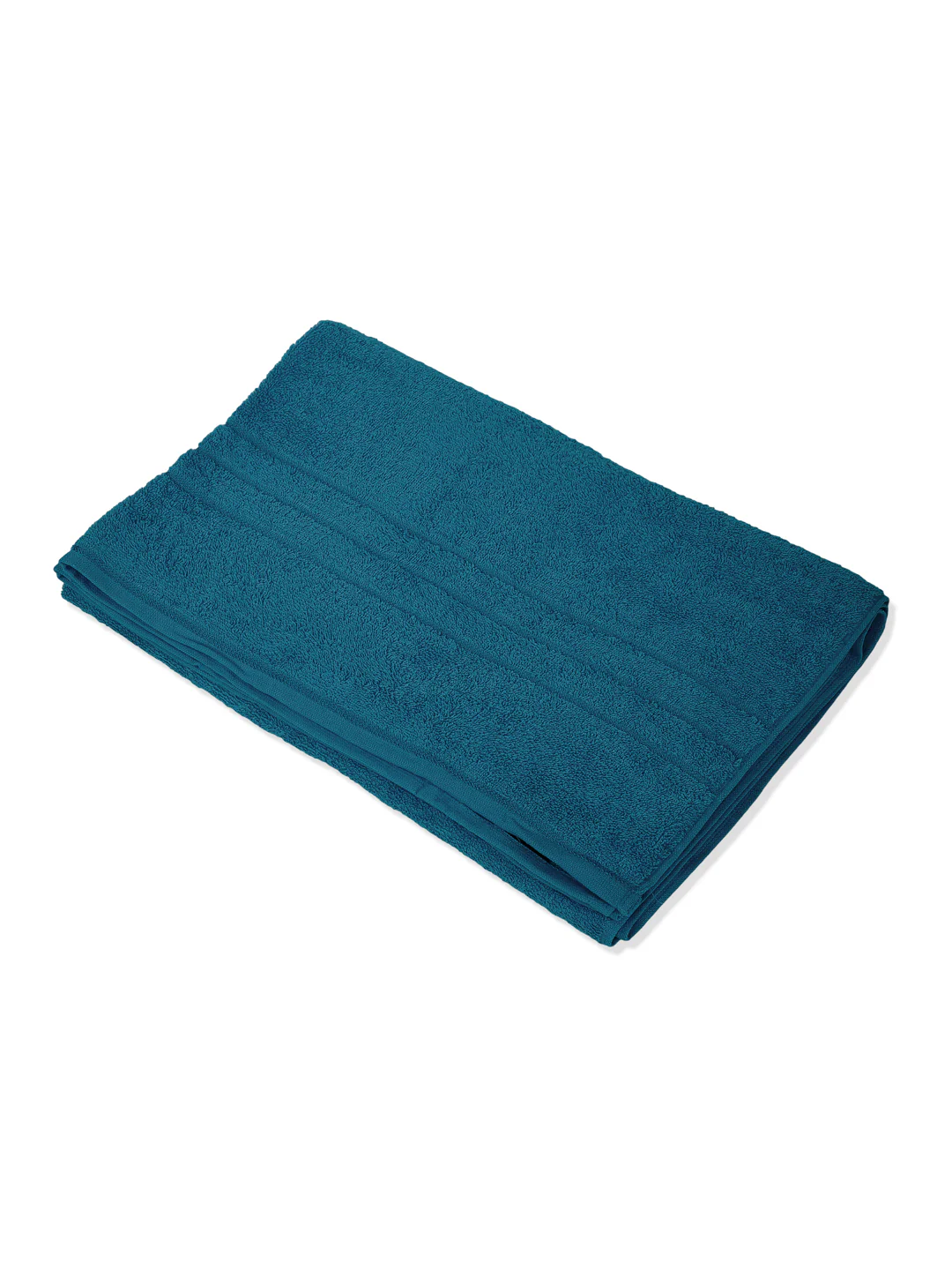 Teal Blue Pure Cotton Solid 340 GSM Car Towel 1 Piece (Soho Collection) - Image 3