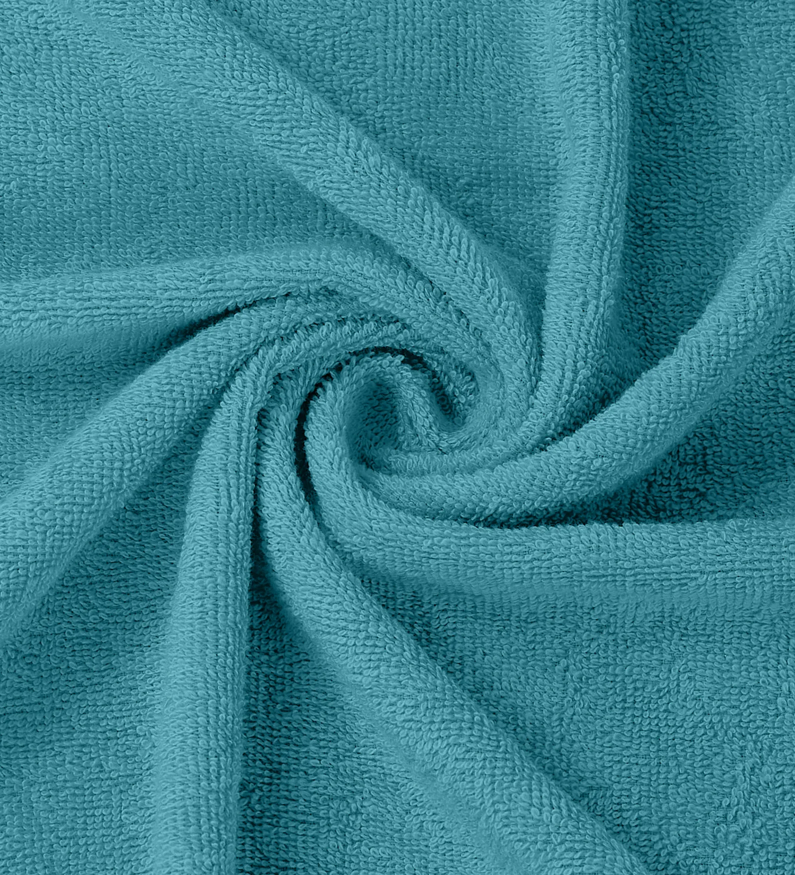 Teal Blue Pure Cotton Solid 380 GSM Bath Towel 1 Piece (Jazz Collection) - Image 7