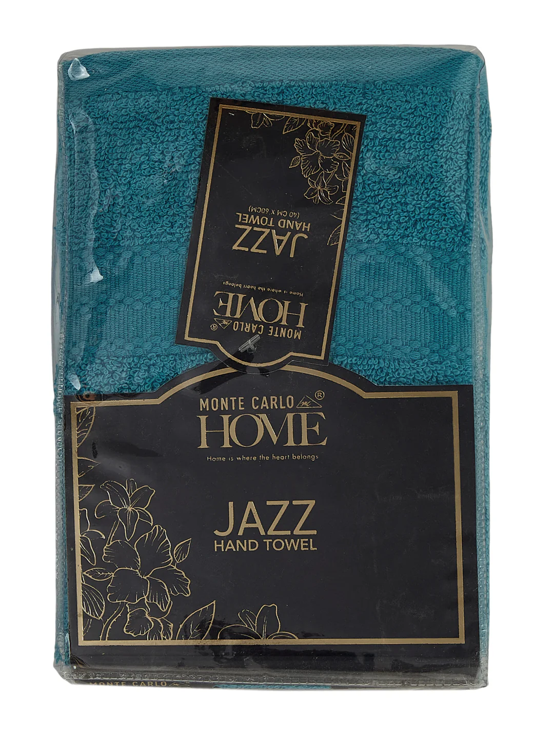 Teal Blue Pure Cotton Solid 380 GSM Hand Towel 2 Pc Set (Jazz Collection) - Image 11