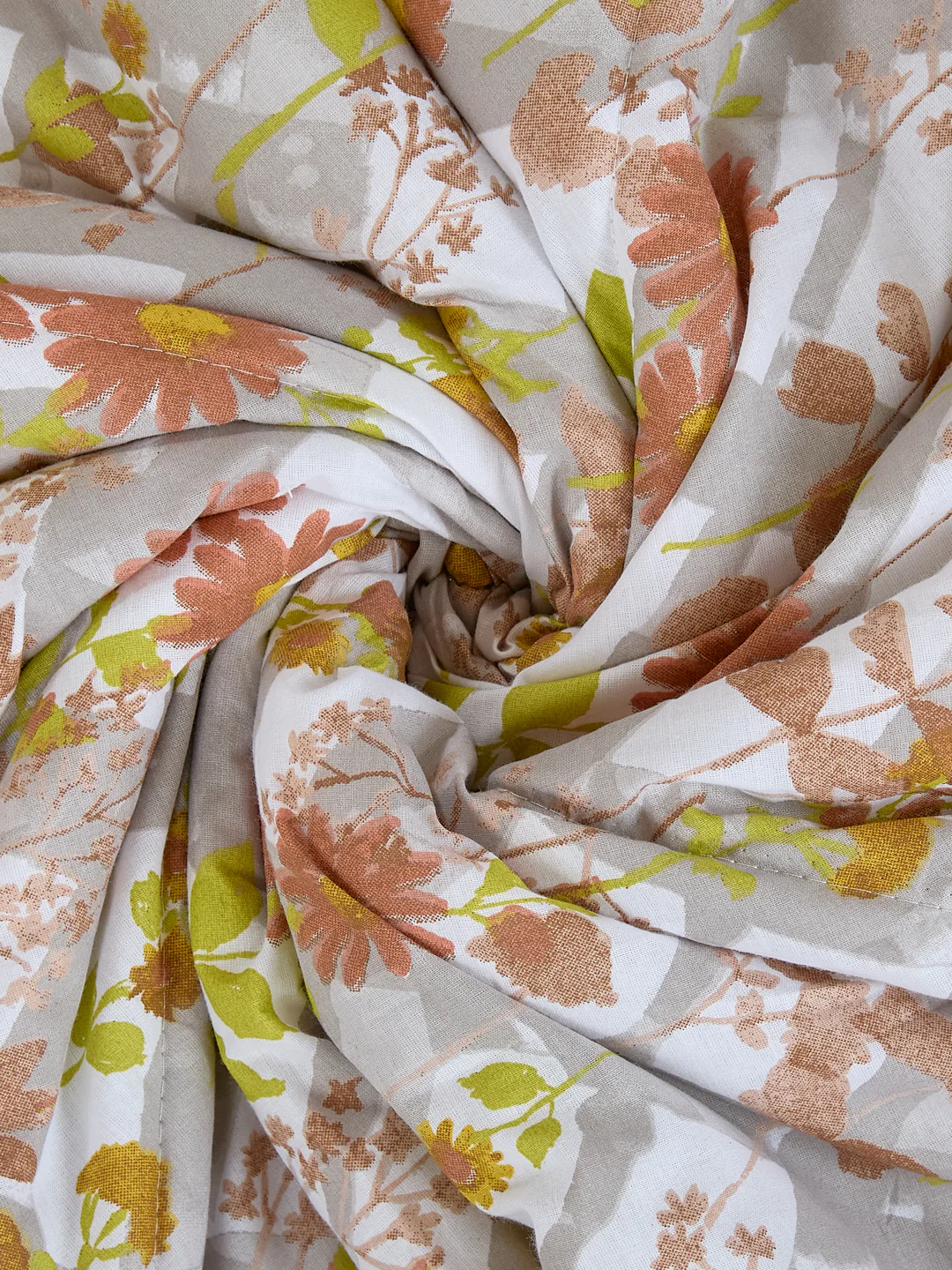 Vertical Floral Print King Size 3 Ply 150 GSM Comforter Prestige Collection Weight 2.5 kg - Image 7