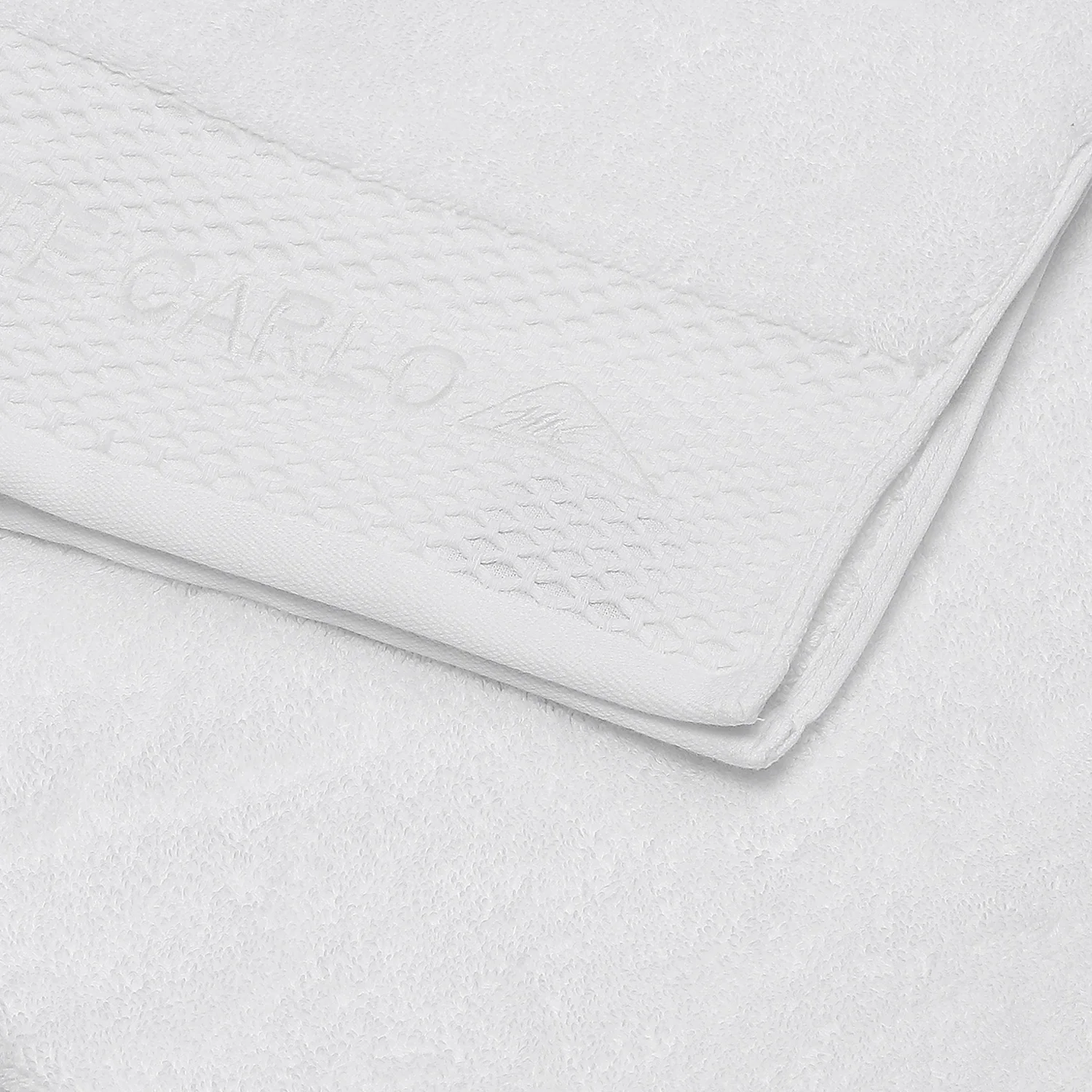 White Cotton 650 GSM Bath Towel - Image 3