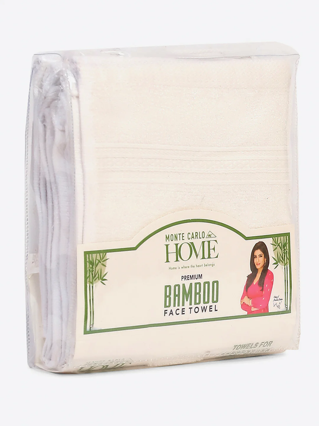 White Cotton Solid 600 GSM Face Towel (Pack of 4) - Image 5