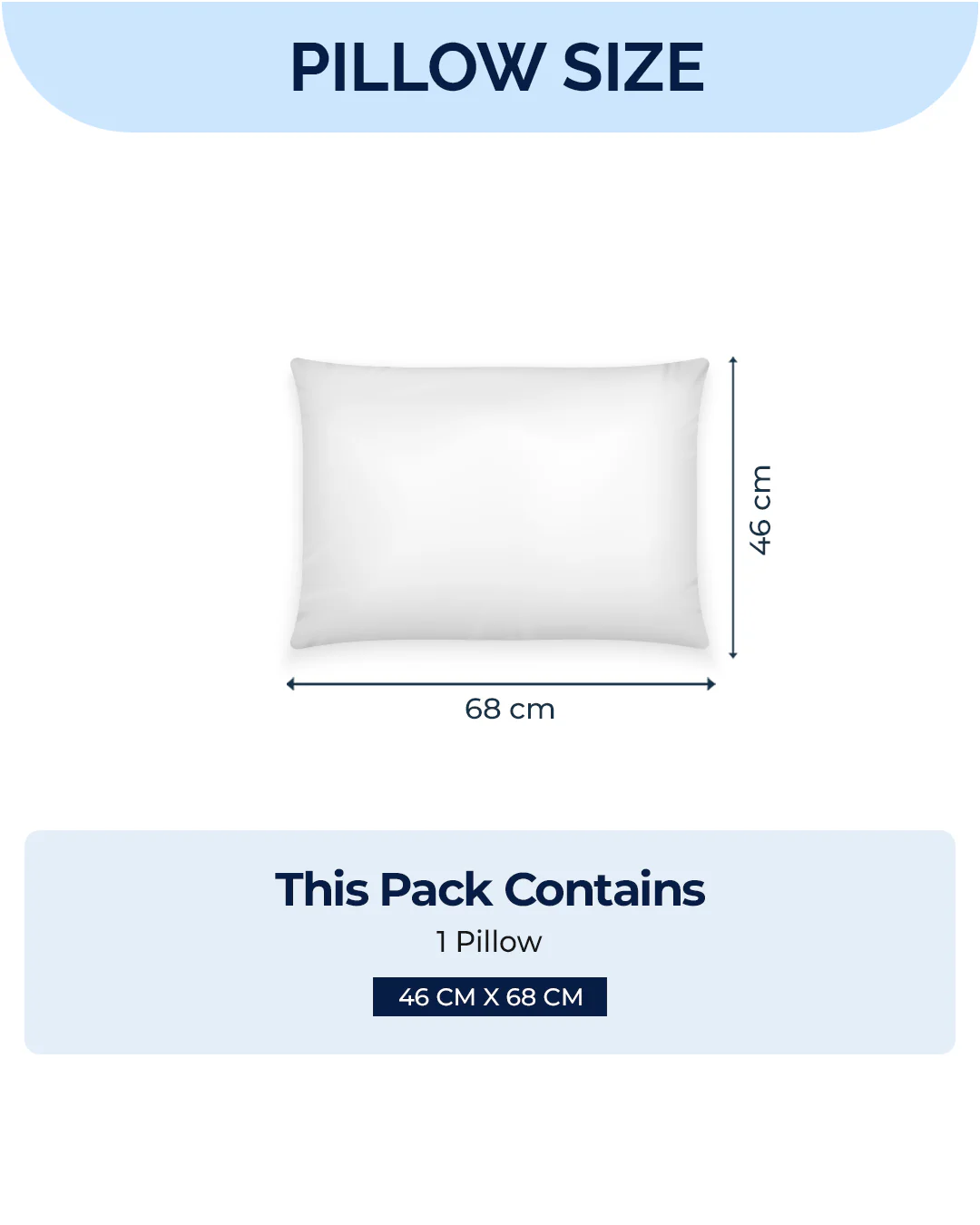White Cotton Soybean Protein Pillow - PVC Pack - Image 6