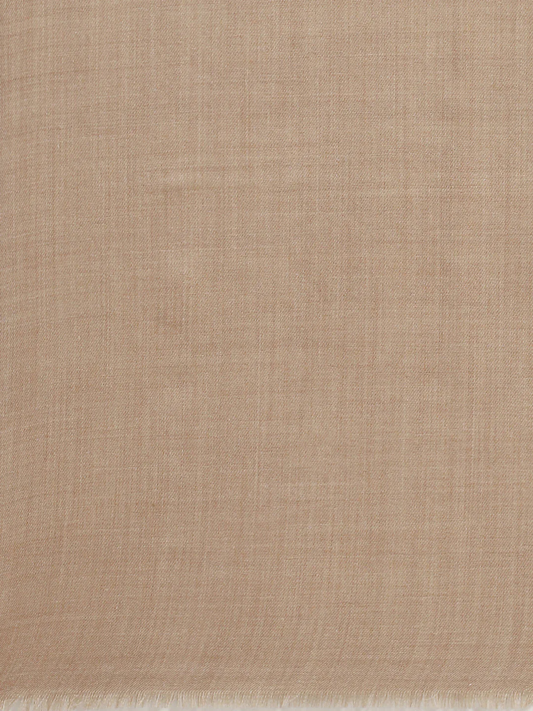 Women Beige Solid Reversible Shawl - Image 6