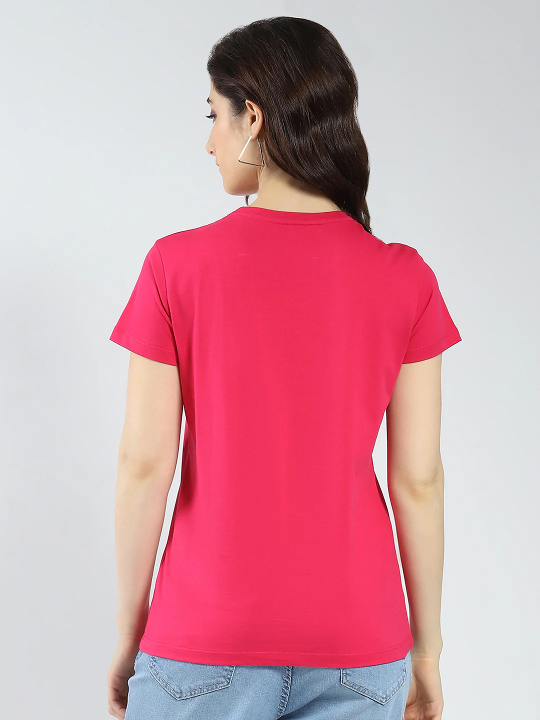 Women Black & Red Printed Round Neck Half Sleeve Top 2Pc Set - Image 10