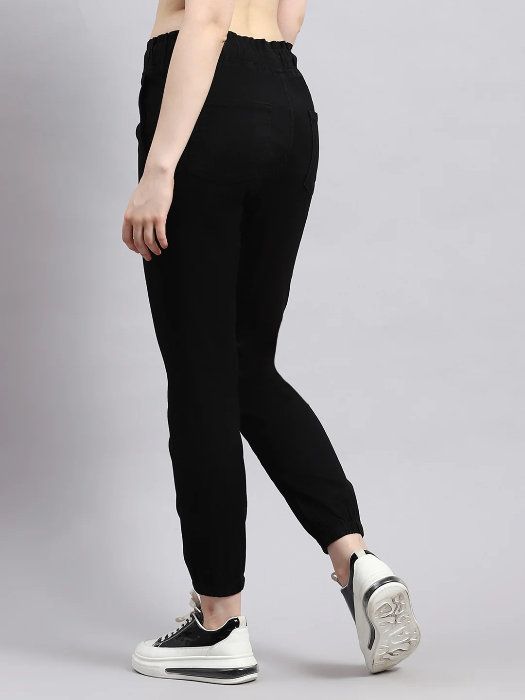 Women Black Slim Fit Denim - Image 5