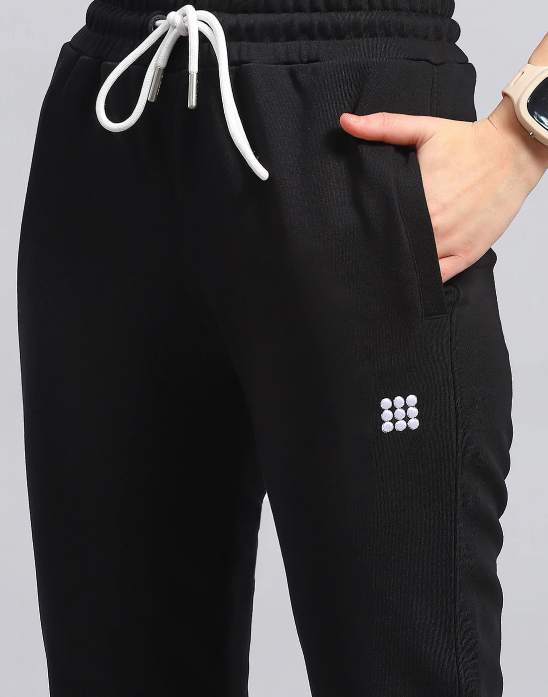 Rock.it Women Black Solid Regular Fit Lower - Image 6
