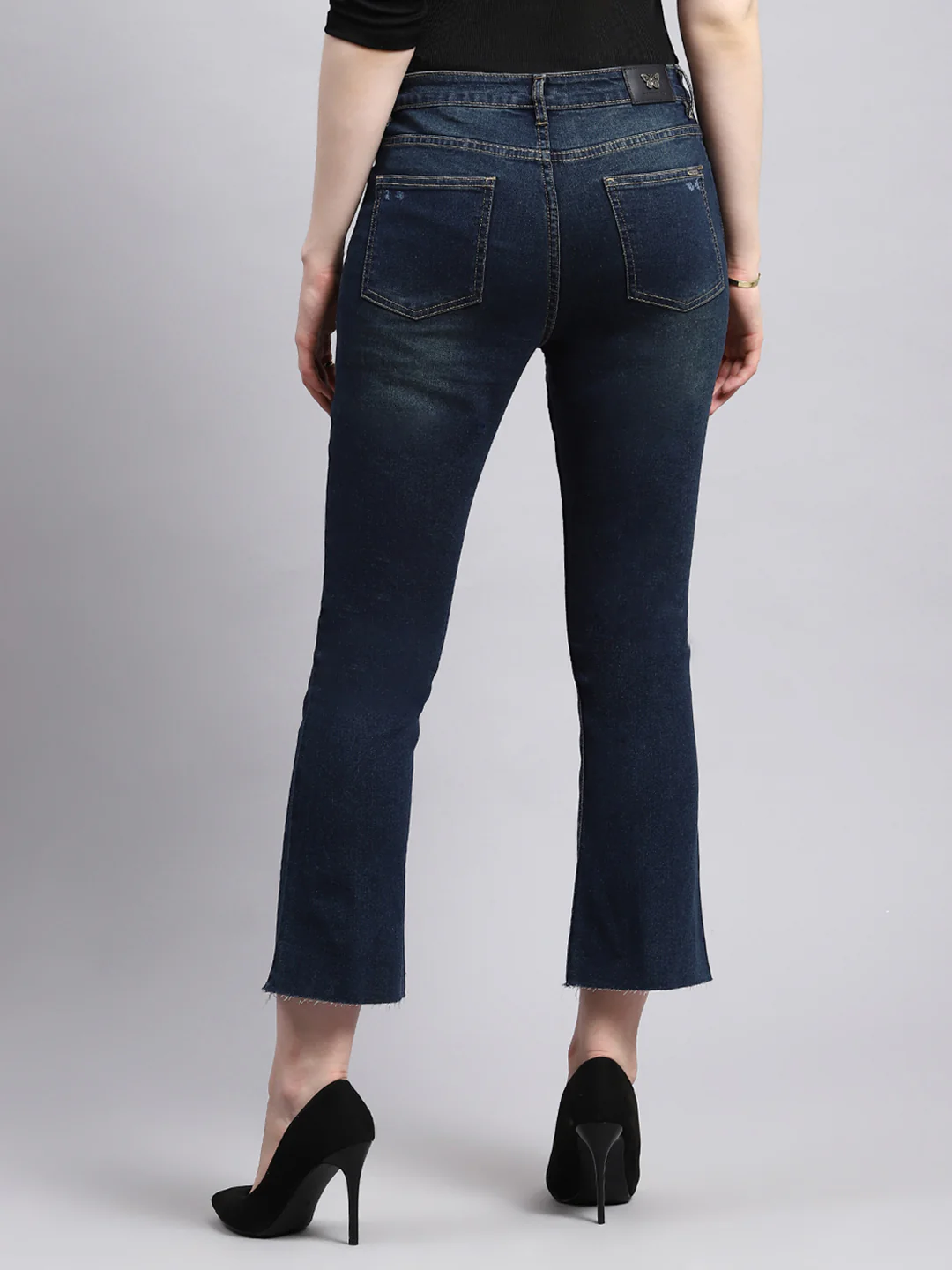Women Blue Slim Fit Denim - Image 5