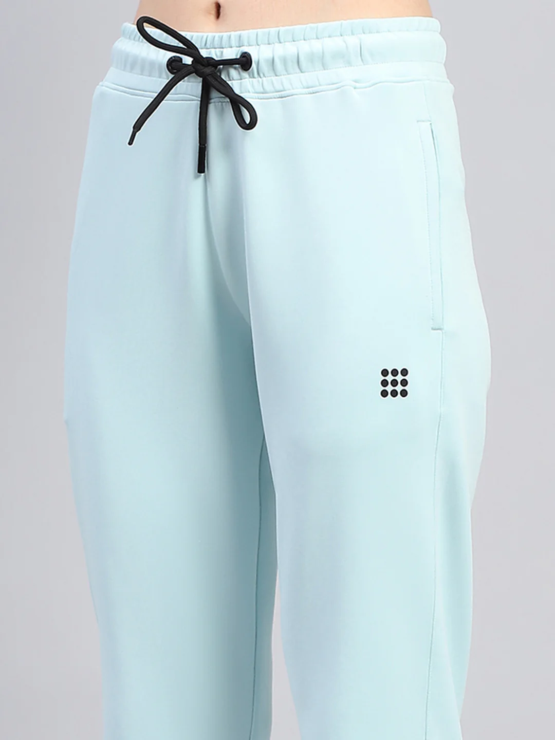 Rock.it Women Blue Solid Round Neck Full Sleeve Cords Set - Image 9