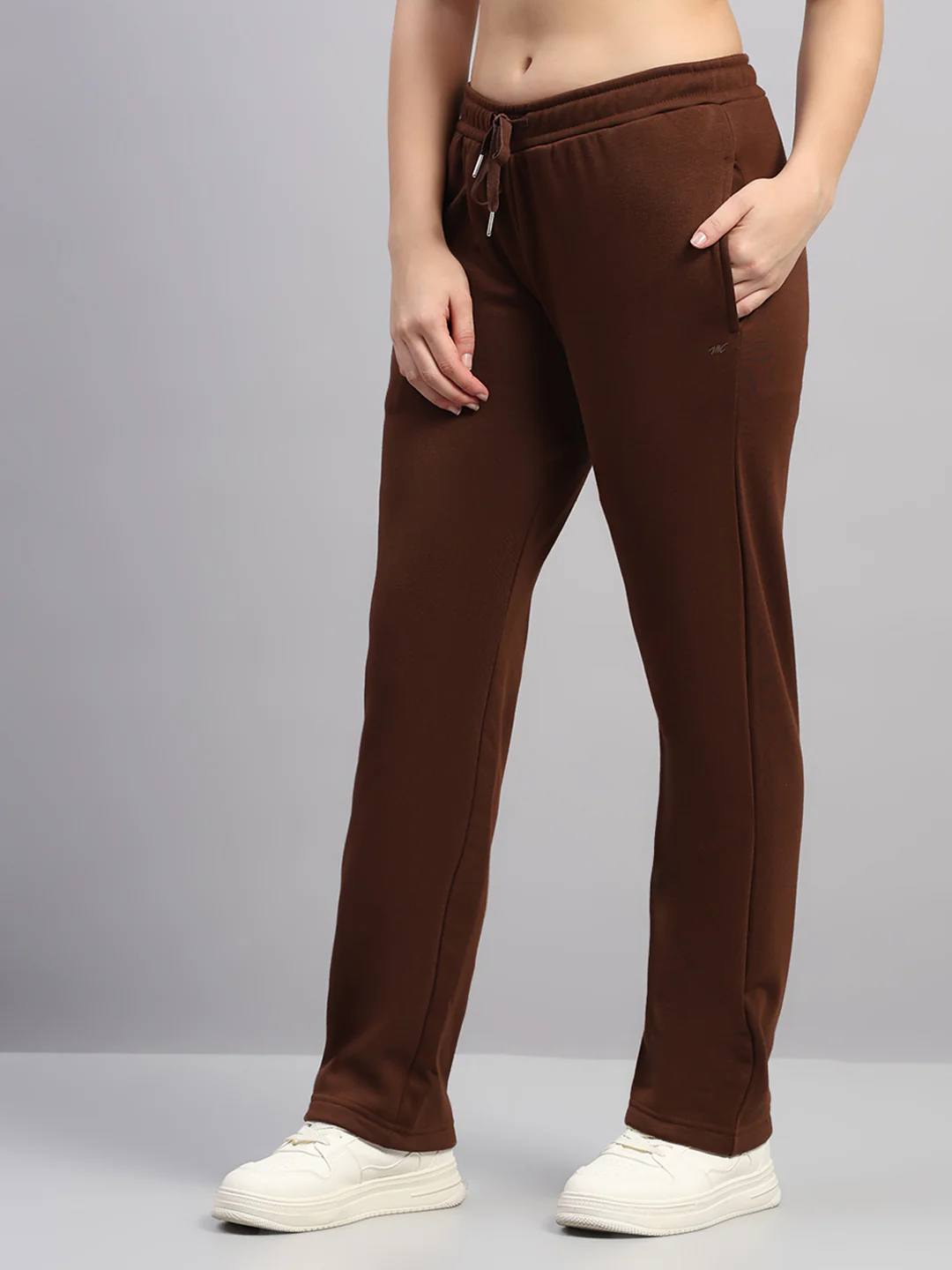 Women Brown Printed Hooded Full Sleeve Cords Set - Image 7