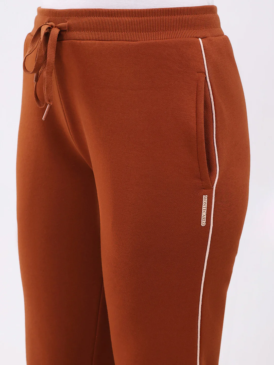 Women Brown Solid Regular Fit Winte Lower - Image 6