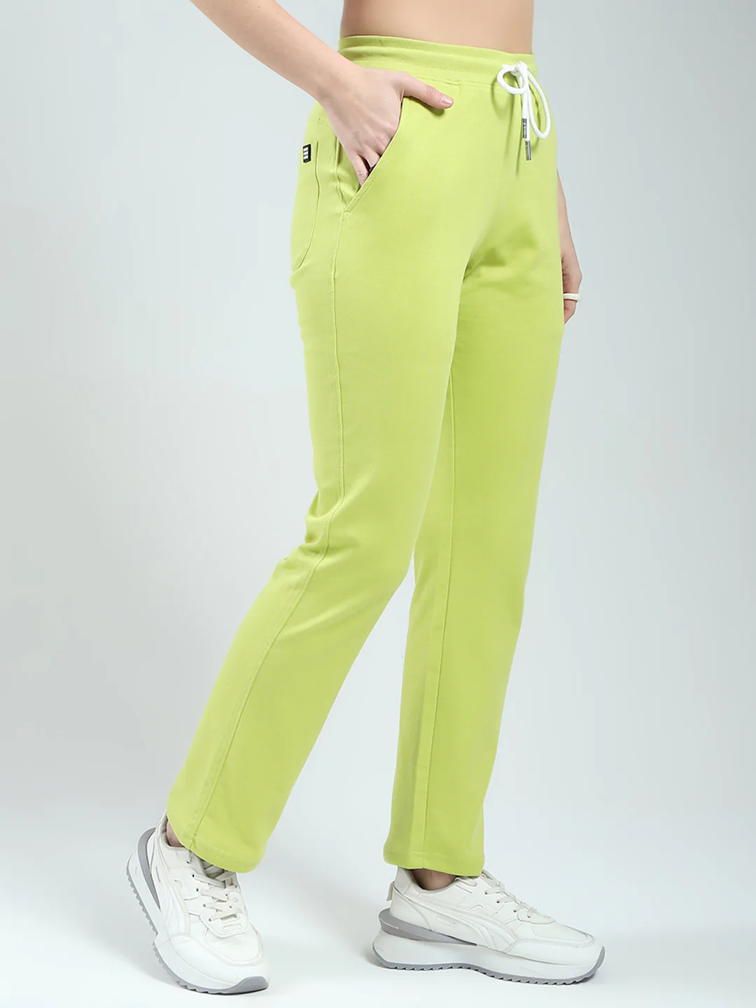 Rock.it Women Green Solid Regular Fit Lower - Image 4