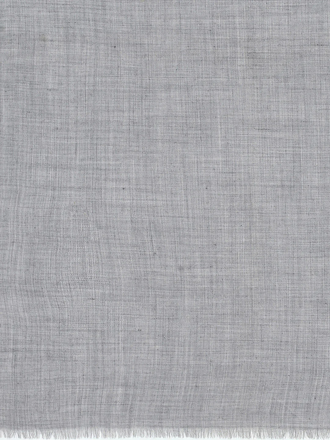 Women Grey Solid Shawl - Image 6