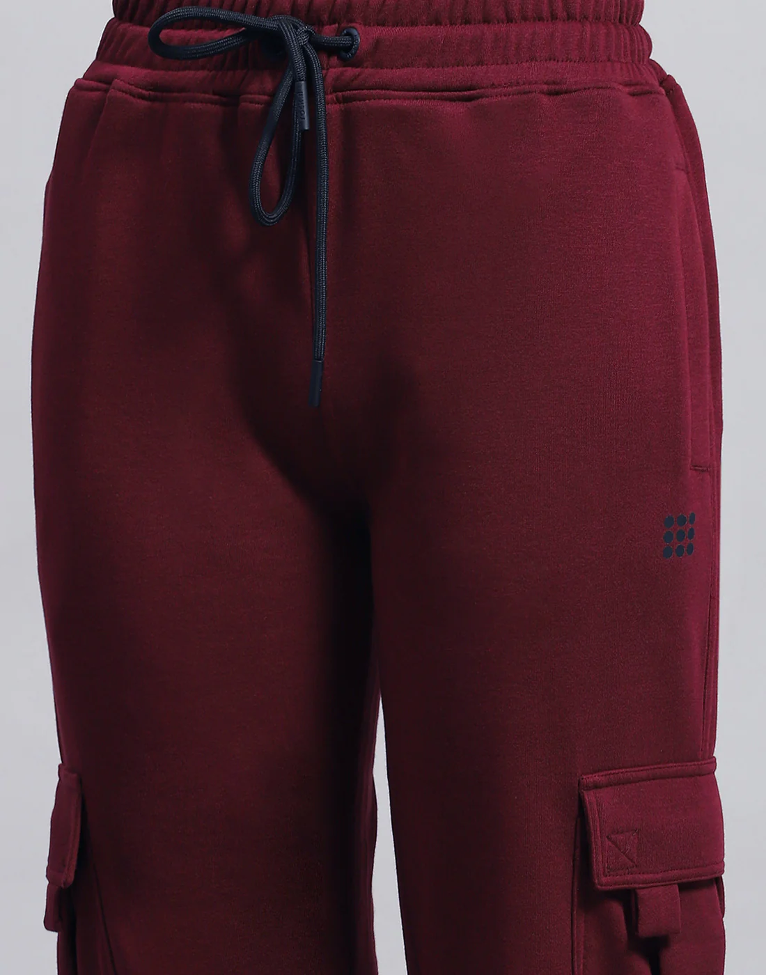 Rock.it Women Maroon Solid Regular Fit Lower - Image 6