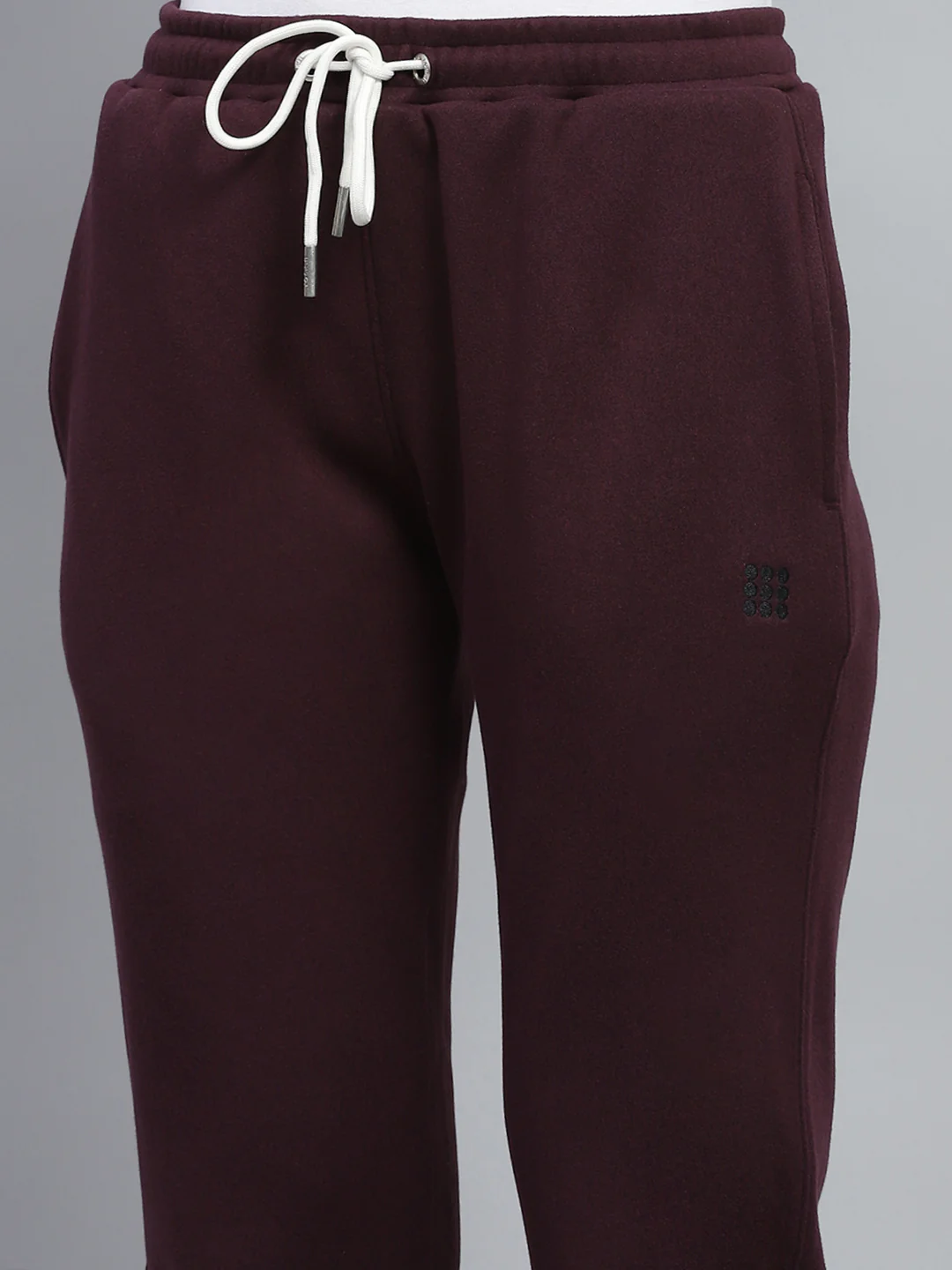 Rock.it Women Maroon Solid Regular Fit Lower - Image 6