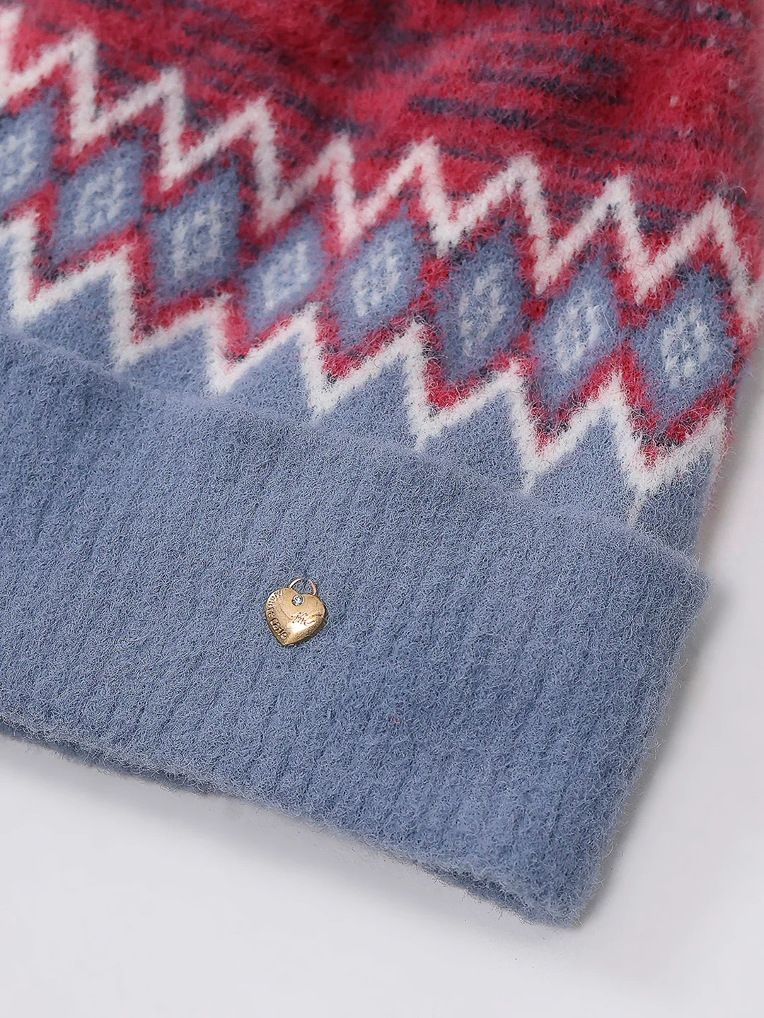 Women Multicolor Self Design Blend Wool Cap - Image 7