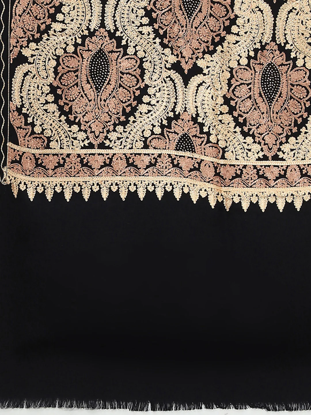 Women Multicolor Self Design Shawl - Image 6