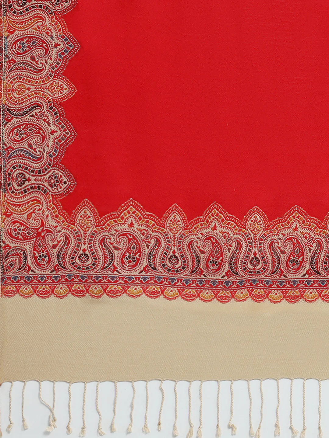 Women Multicolor Self Design Stole - Image 8