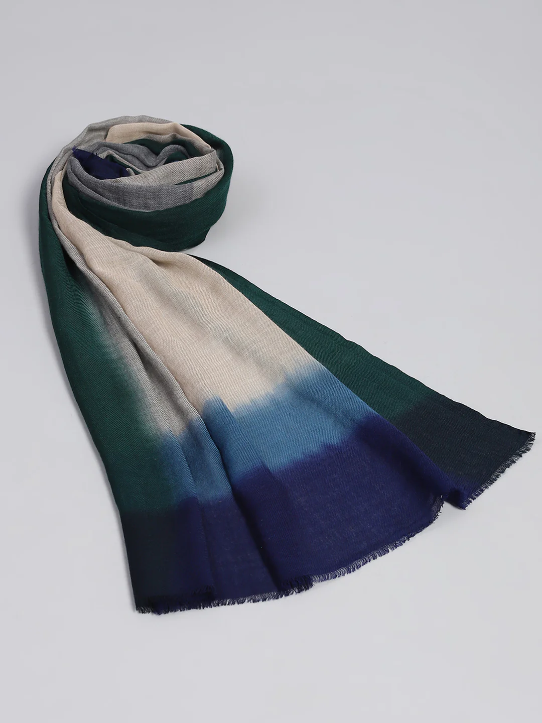 Women Multicolor Self Design Stole - Image 6