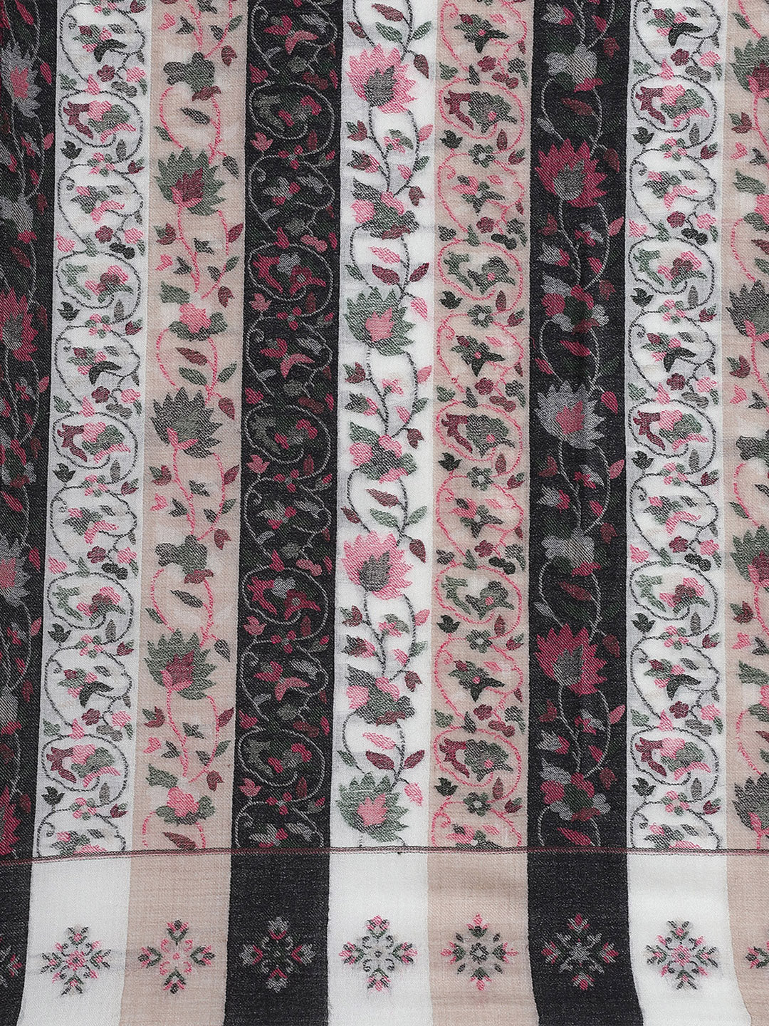 Women Multicolor Self Design Stole - Image 7