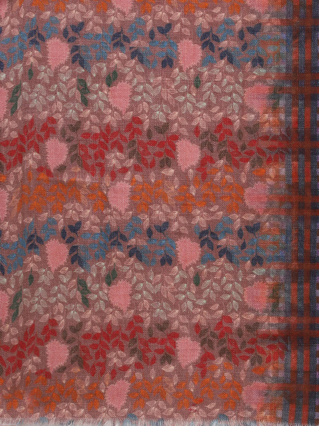 Women Multicolor Self Design Stole - Image 7