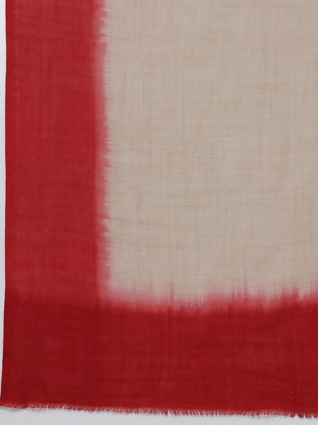 Women Multicolor Solid Wool Blend Stole - Image 8