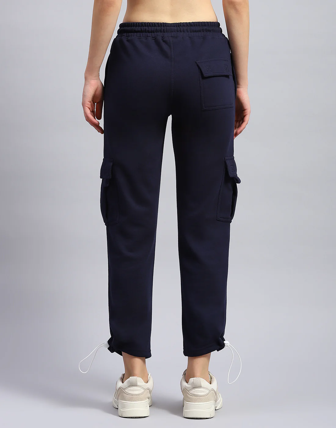 Rock.it Women Navy Blue Solid Regular Fit Lower - Image 5