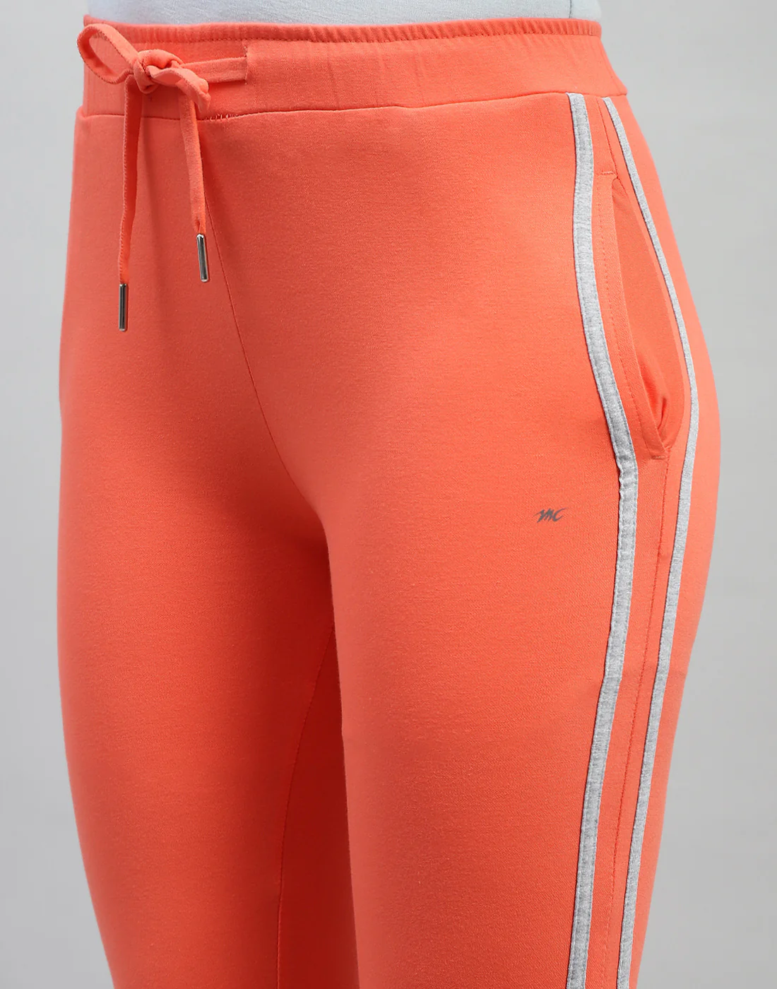 Women Orange Solid Regular Fit Lower - Image 6